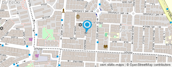 מפת הגעה אל ד"ר דרבקין אלכס