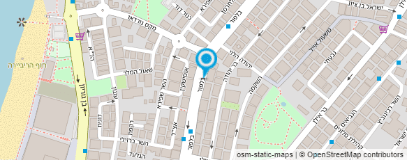 מפת הגעה אל "עזרא" בית מרקחת