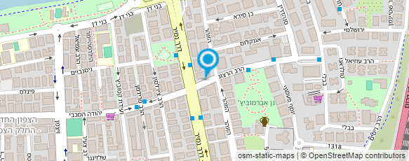 מפת הגעה אל ליפשיץ הרצל