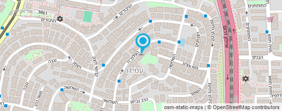 מפת הגעה אל בית-כנסת עולי בבל