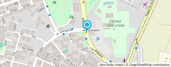 מפת הגעה אל בי"ח וולפסון- המרכז לרפואת שינה