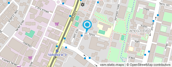 מפת הגעה אל תיכון ומכללה טכנולוגית אורט ע"ש ס.מלטון