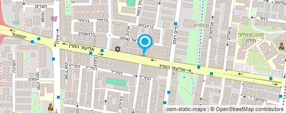 מפת הגעה אל מכולת דניאל