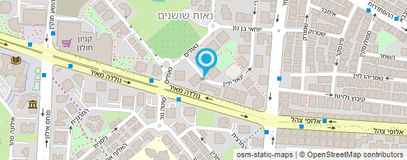 מפת הגעה אל בי"ס לנהיגה גלית - לוי שמואל