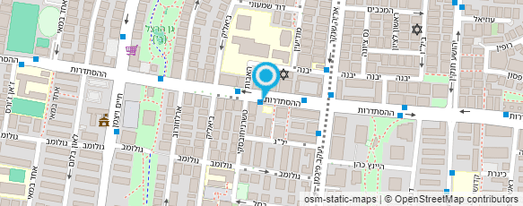 מפת הגעה אל מועצת פועלי חולון