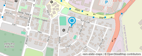 מפת הגעה אל החברה להגנת הטבע