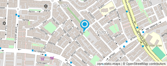 מפת הגעה אל הלוי צדוק