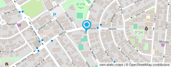 מפת הגעה אל תיכון עירוני דתי