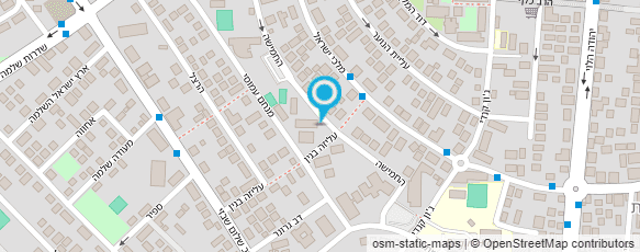 מפת הגעה אל אהל שלום