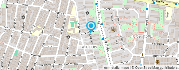 מפת הגעה אל מספרת אבי