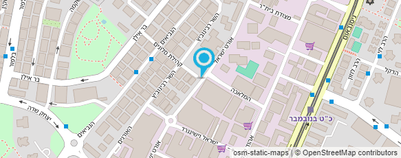 מפת הגעה אל איציק צבע