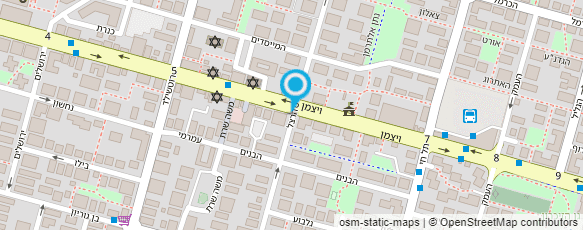 מפת הגעה אל עובדיה ראובן