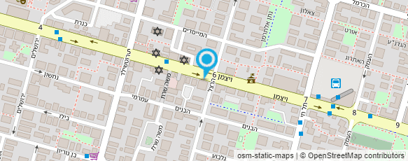 מפת הגעה אל צפניה יצחק