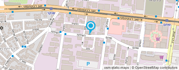 מפת הגעה אל צבי פרג חב' לקבלנות ולבנין בע"מ