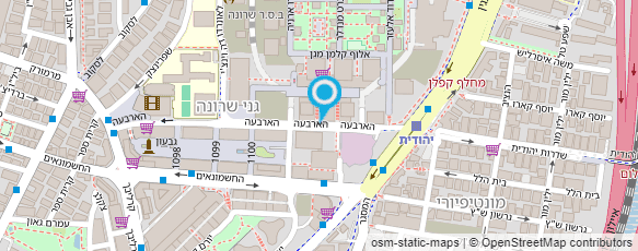 מפת הגעה אל החברה למשק וכלכלה של השלטון המקומי בע"מ