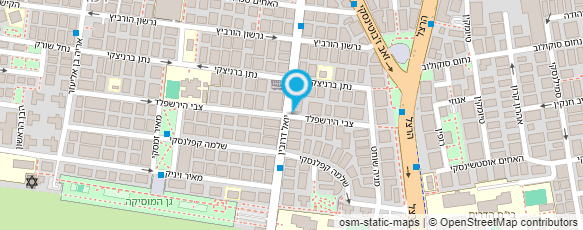 מפת הגעה אל קונדיטורית הכוכב
