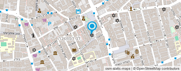 מפת הגעה אל בית מרקחת מרכז השרון