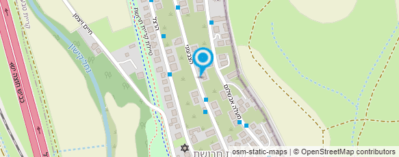 מפת הגעה אל ססיליה הוטמכר אדריכלית