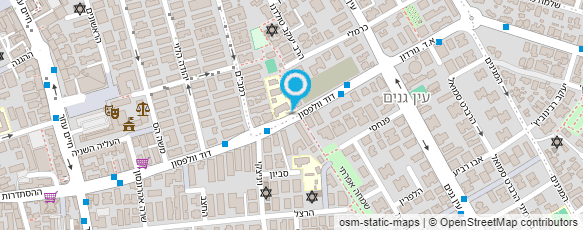 מפת הגעה אל "גורדון א.ד."