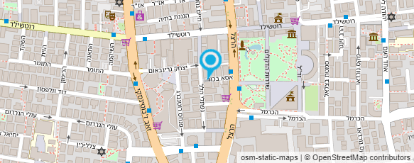 מפת הגעה אל חממי יוסף