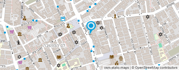 מפת הגעה אל עמוסי רזיאל