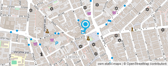 מפת הגעה אל דפוס המרכז