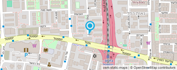 מפת הגעה אל ד"ר בראונשטיין לוסיאן