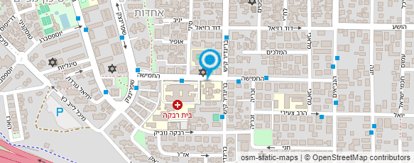 מפת הגעה אל בי"ח "בית רבקה"