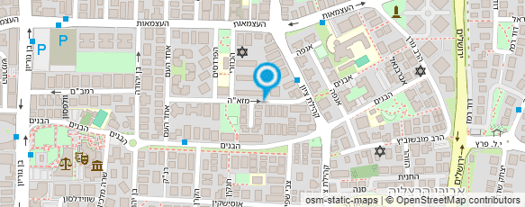 מפת הגעה אל ד"ר זכרוביץ דוד