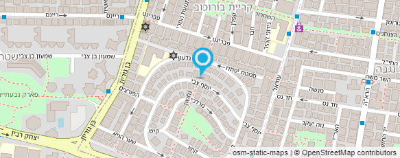 מפת הגעה אל פרופ' בן ברוך גלעד מפת הגעה אל פרופ' בן ברוך גלעד