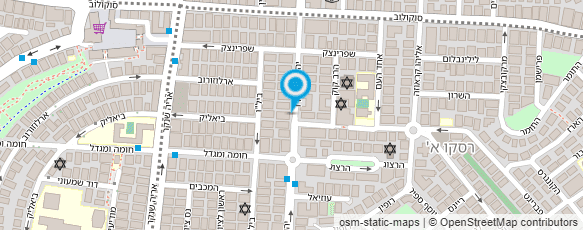 מפת הגעה אל ד"ר ברוק ישראל