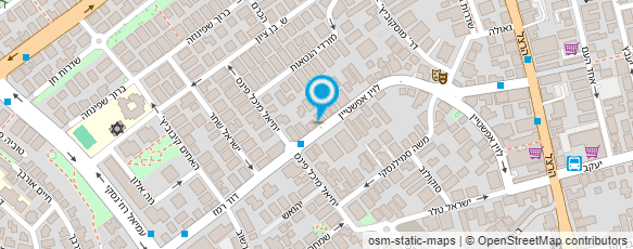 מפת הגעה אל מ. רפואת שיניים לנוער ובוגרים