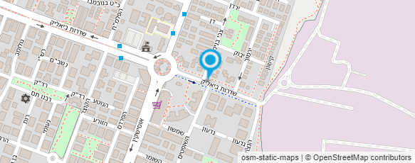 מפת הגעה אל אשד יהודית