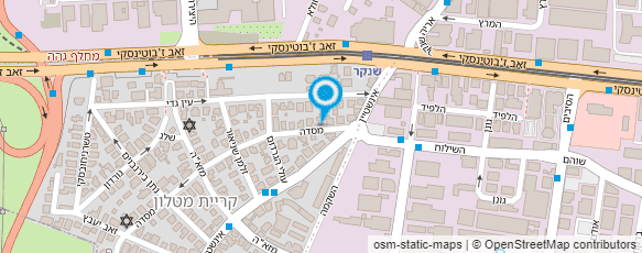 מפת הגעה אל "סריגת חן" מרדכי ושושנה שטיין