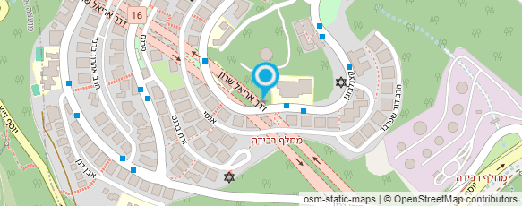 מפת הגעה אל ישיבת דבר ירושלים