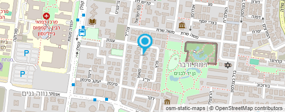 מפת הגעה אל פרופ' קוט עדנה