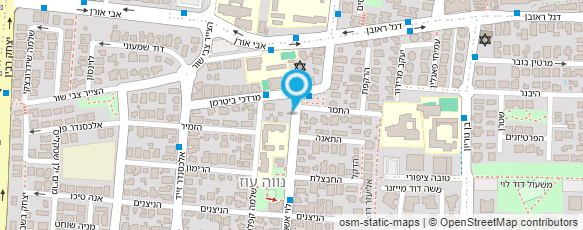 מפת הגעה אל ממלכתי קהילתי נוה-עוז ע"ש חנה גילת