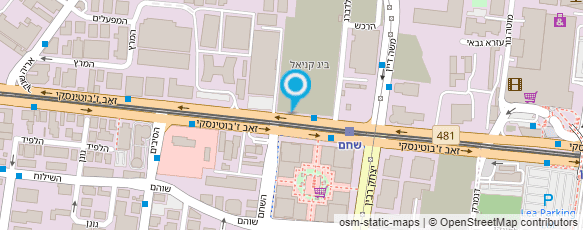 מפת הגעה אל קניאל תעשיות אריזה בע"מ