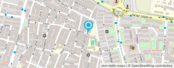 מפת הגעה אל ד"ר אסיאו דוד