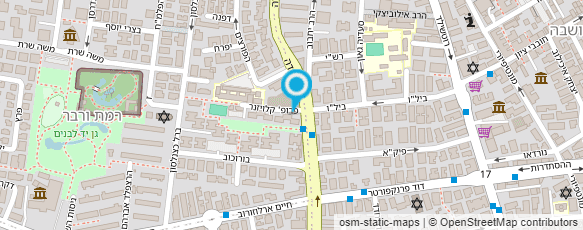 מפת הגעה אל ד"ר ברנטל יעקב