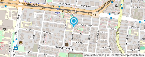 מפת הגעה אל חטיבת הביניים ע"ש אחה"ע