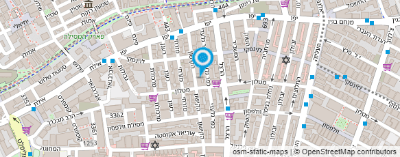 מפת הגעה אל אייה יבוא בדים בע"מ