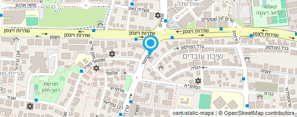 מפת הגעה אל מעון יום ויצו