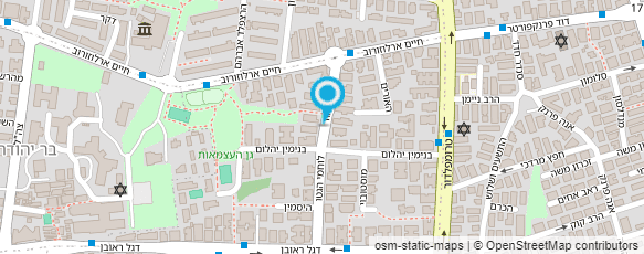 מפת הגעה אל ד"ר אייזיק ראול