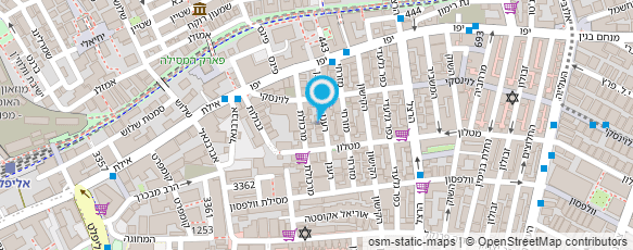 מפת הגעה אל אופנת רוזנטל 2000