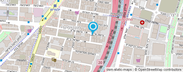 מפת הגעה אל מוסך צמרת בע"מ