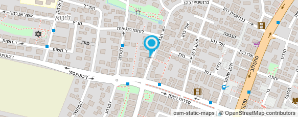 מפת הגעה אל יעקבי אדריכלים בע"מ