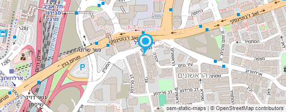 מפת הגעה אל ר.ש. נבו סדר