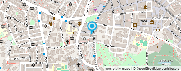 מפת הגעה אל גלריה מעיינות