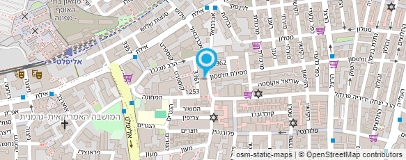 מפת הגעה אל נגרית שמיר